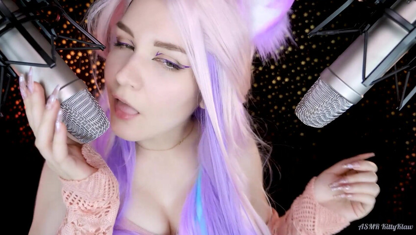Kitty Klaw ASMR - Rode Mic Licking and Mouth Sounds