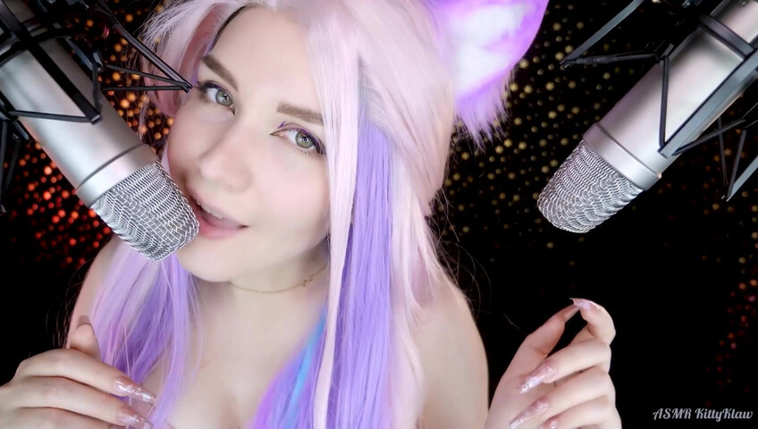 Kitty Klaw ASMR - Rode Mic Licking and Mouth Sounds