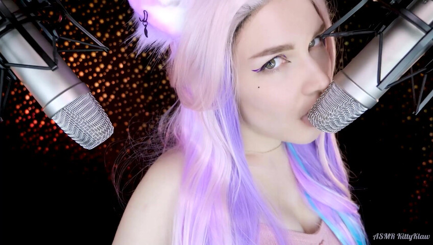Kitty Klaw ASMR - Rode Mic Licking and Mouth Sounds