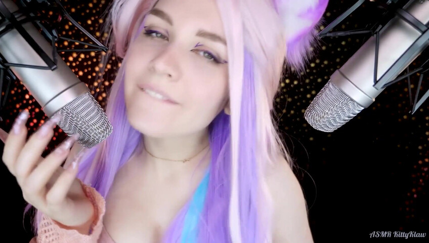 Kitty Klaw ASMR - Rode Mic Licking and Mouth Sounds