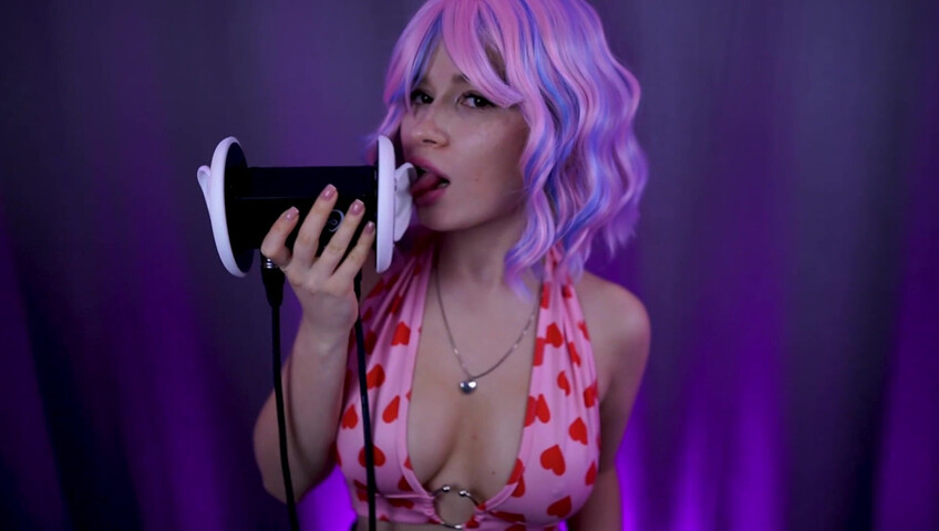 Lerka ASMR - Ear Licking