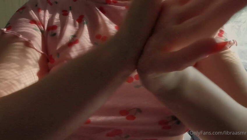 Libra ASMR - Tits Massage and Cock Stroking