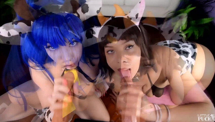 Little Puck - Breed Hucow Sluts - POV Blowjob