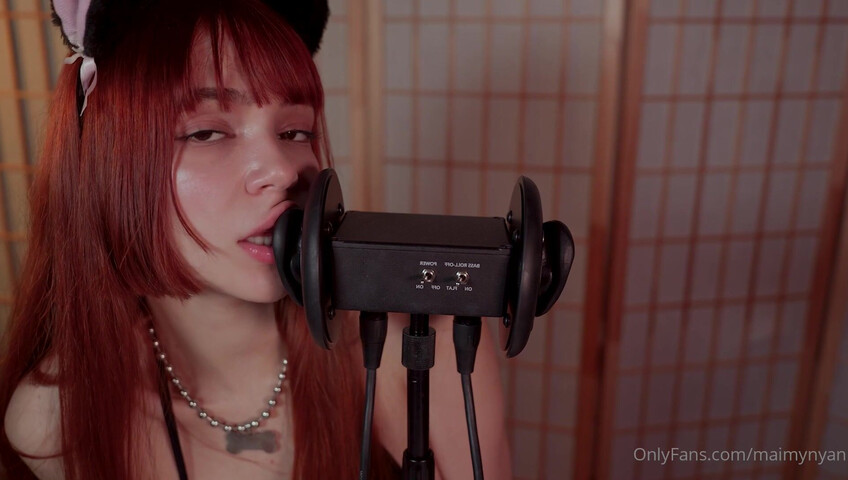 Maimy ASMR - 20 Nov 2024 - Cat Ear Licking