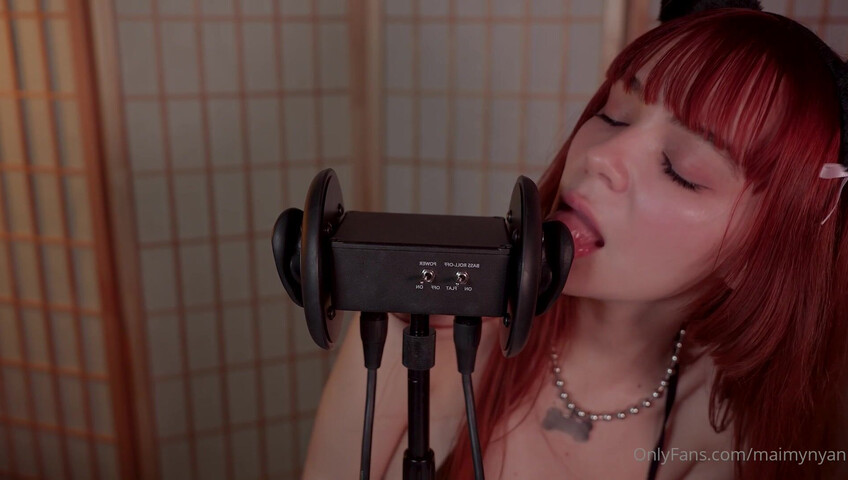 Maimy ASMR - 20 Nov 2024 - Cat Ear Licking