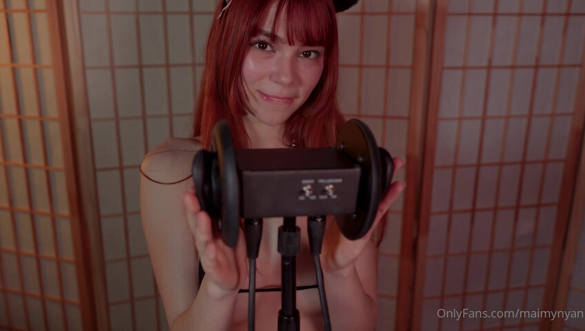 Maimy ASMR - 20 Nov 2024 - Cat Ear Licking
