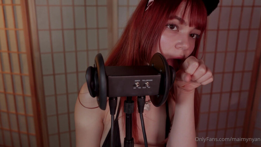 Maimy ASMR - 20 Nov 2024 - Cat Ear Licking