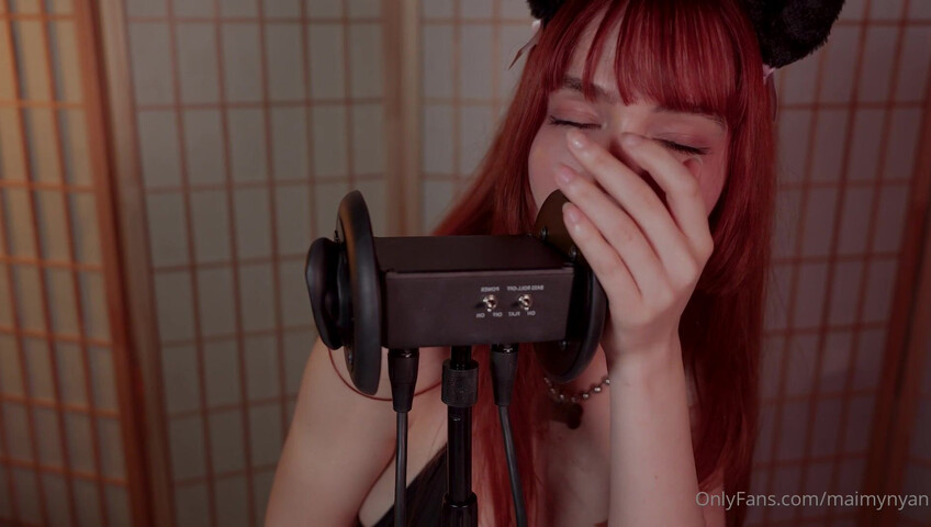 Maimy ASMR - 20 Nov 2024 - Cat Ear Licking