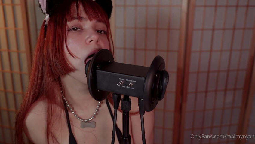 Maimy ASMR - 20 Nov 2024 - Cat Ear Licking