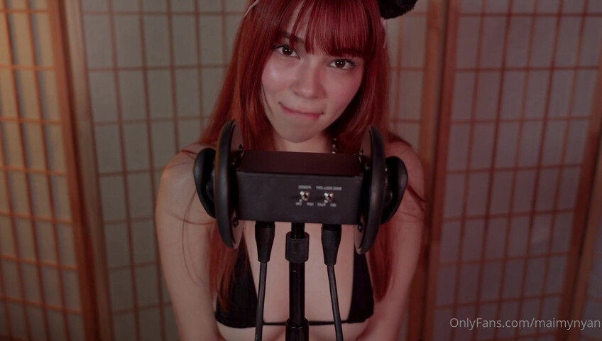 Maimy ASMR - 20 Nov 2024 - Cat Ear Licking