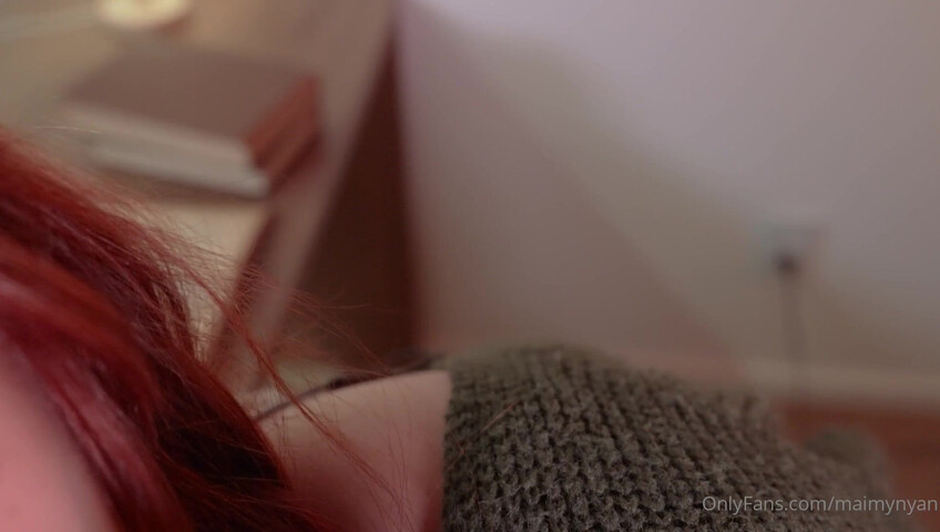 Maimy ASMR - 6 June 2024 - Shy Girl Blowjob - Bookworm