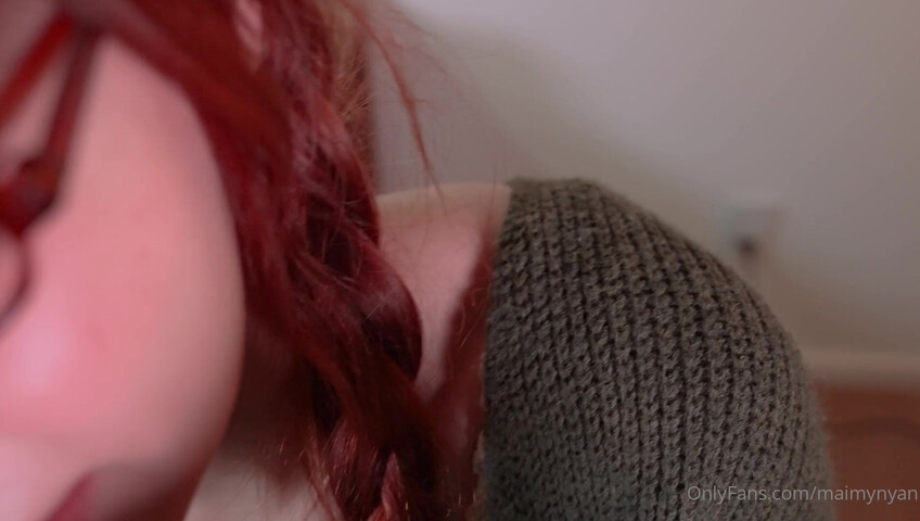 Maimy ASMR - 6 June 2024 - Shy Girl Blowjob - Bookworm