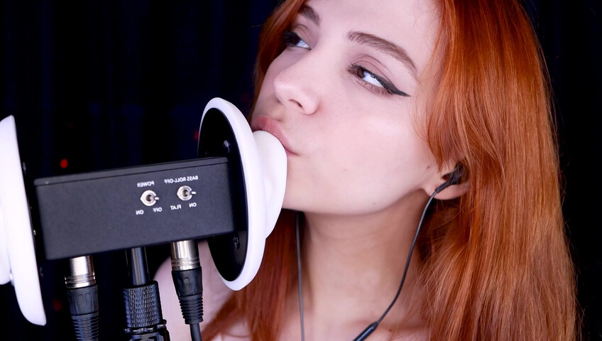 Maimy ASMR - BEST COMBO Ear Licking & Kissing
