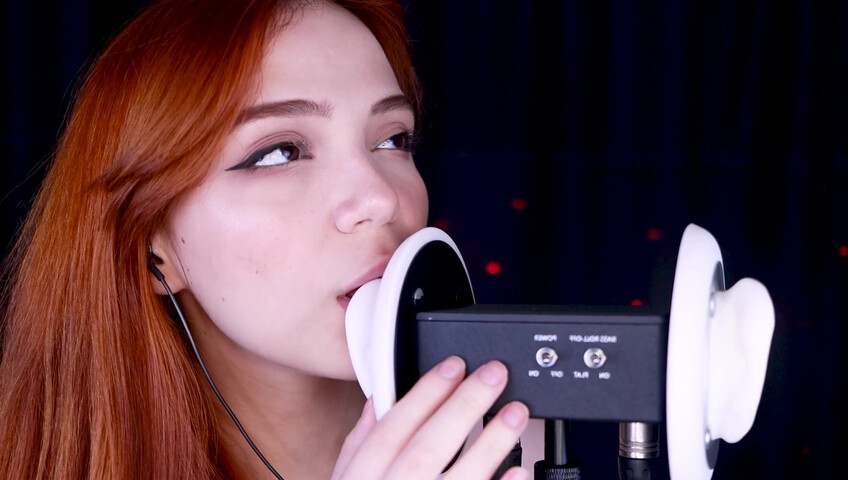 Maimy ASMR - BEST COMBO Ear Licking & Kissing