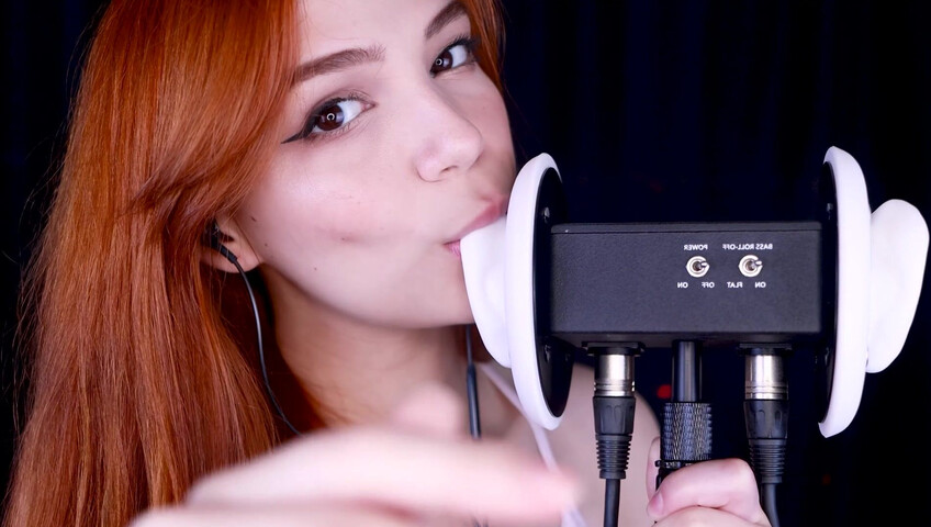Maimy ASMR - BEST COMBO Ear Licking & Kissing