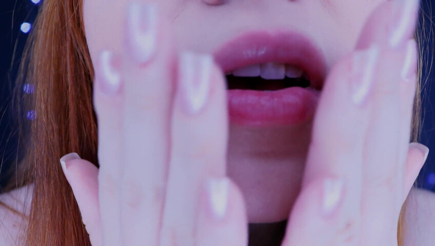 Maimy ASMR - Lips To Lens - Kissing Breathing