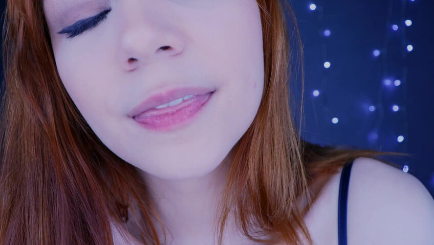 Maimy ASMR - Lips To Lens - Kissing Breathing