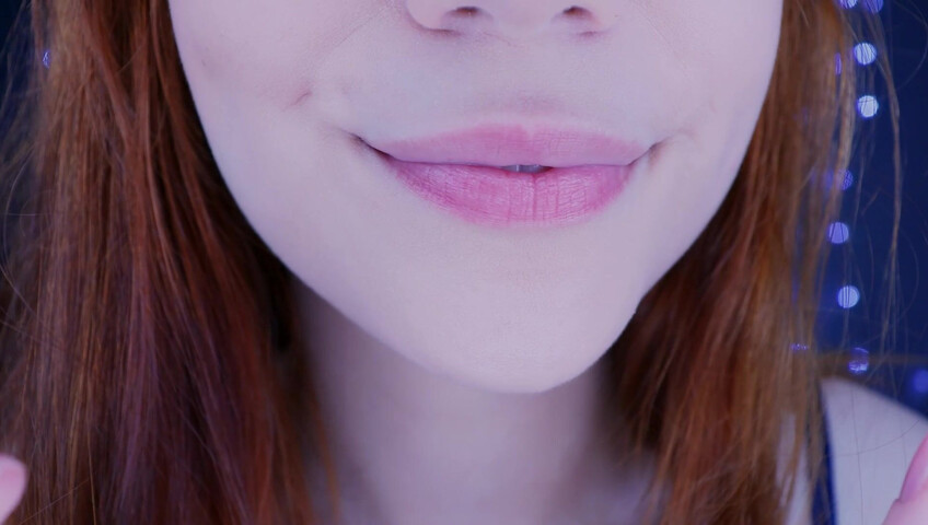 Maimy ASMR - Lips To Lens - Kissing Breathing