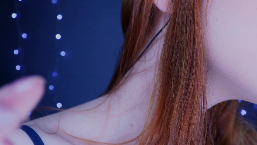 Maimy ASMR - Lips To Lens - Kissing Breathing