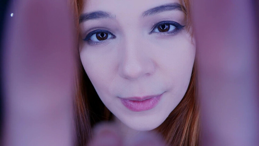 Maimy ASMR - Lips To Lens - Kissing Breathing