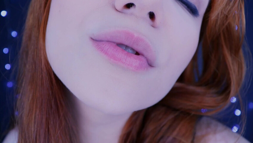 Maimy ASMR - Lips To Lens - Kissing Breathing