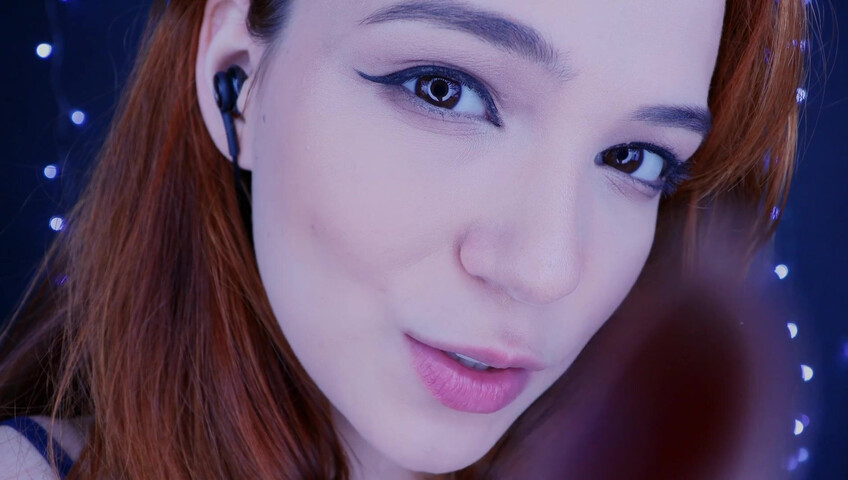 Maimy ASMR - Lips To Lens - Kissing Breathing