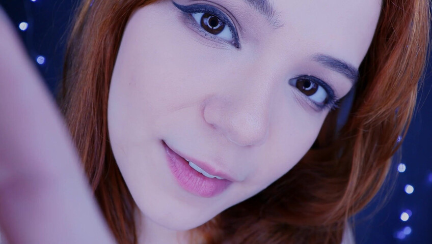 Maimy ASMR - Lips To Lens - Kissing Breathing