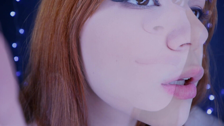 Maimy ASMR - Lips To Lens - Kissing Breathing