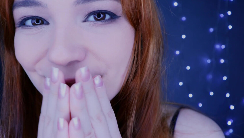 Maimy ASMR - Lips To Lens - Kissing Breathing