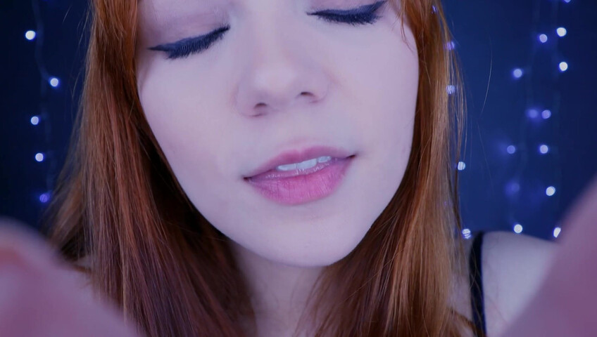 Maimy ASMR - Lips To Lens - Kissing Breathing