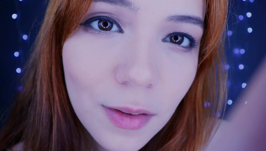 Maimy ASMR - Lips To Lens - Kissing Breathing