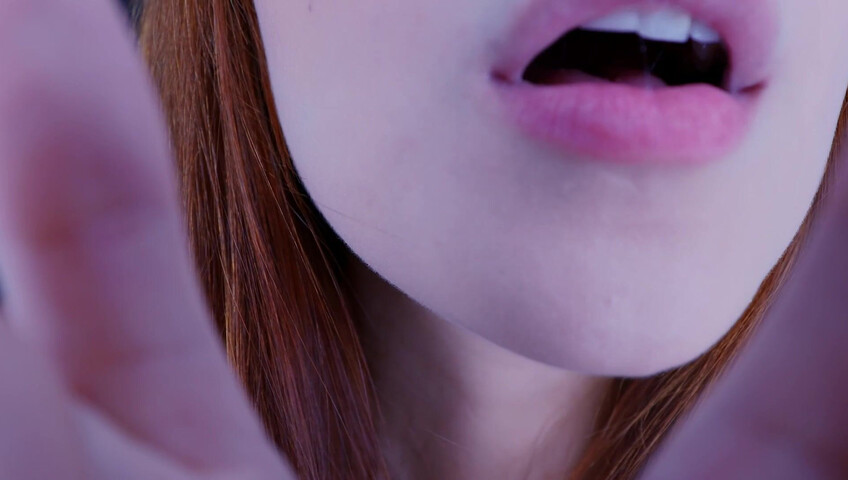Maimy ASMR - Lips To Lens - Kissing Breathing