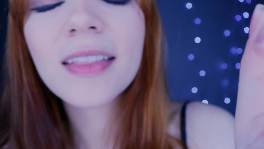 Maimy ASMR - Lips To Lens - Kissing Breathing