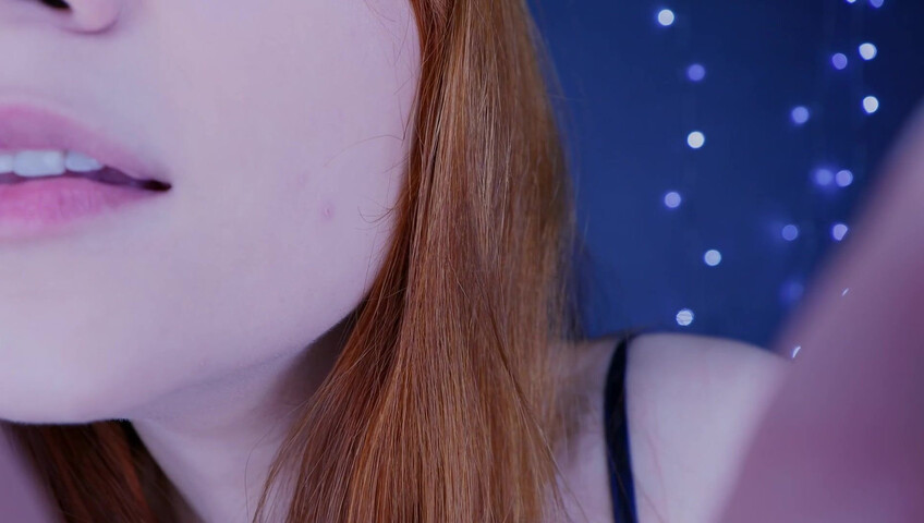 Maimy ASMR - Lips To Lens - Kissing Breathing