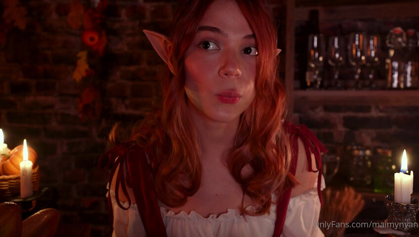 Maimy ASMR - Spend the Night at the Tavern With an Elf Barmaid - maimynyan