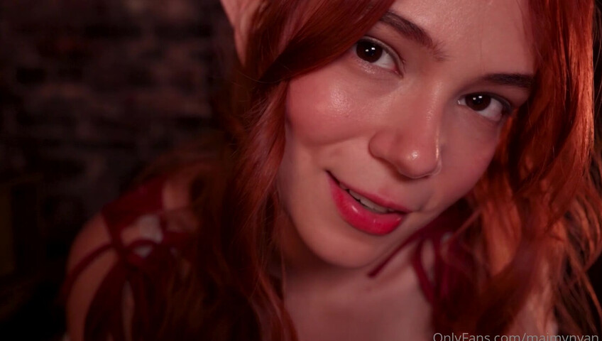 Maimy ASMR - Spend the Night at the Tavern With an Elf Barmaid - maimynyan