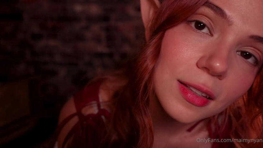 Maimy ASMR - Spend the Night at the Tavern With an Elf Barmaid - maimynyan