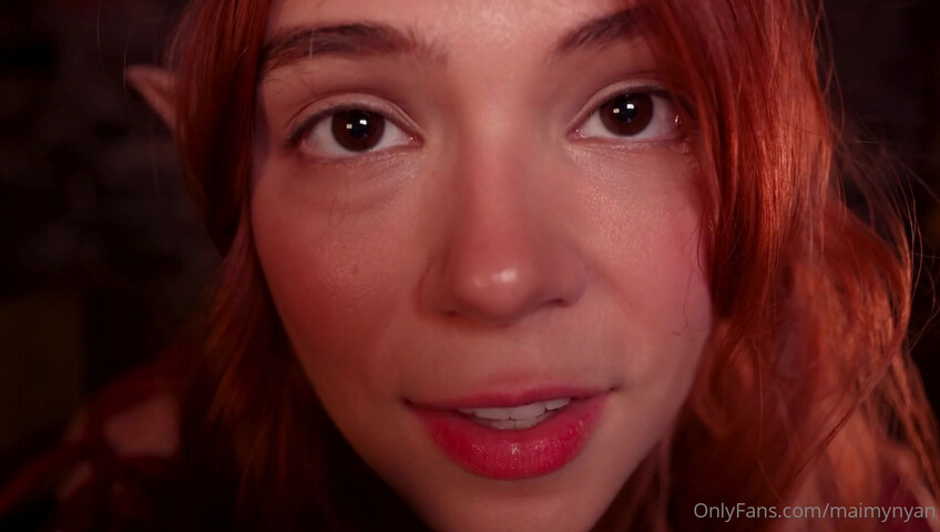 Maimy ASMR - Spend the Night at the Tavern With an Elf Barmaid - maimynyan
