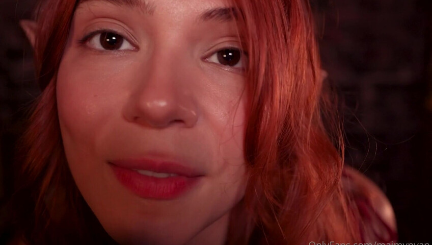 Maimy ASMR - Spend the Night at the Tavern With an Elf Barmaid - maimynyan
