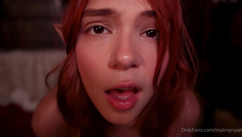 Maimy ASMR - Spend the Night at the Tavern With an Elf Barmaid - maimynyan