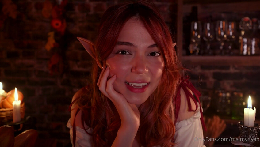 Maimy ASMR - Spend the Night at the Tavern With an Elf Barmaid - maimynyan