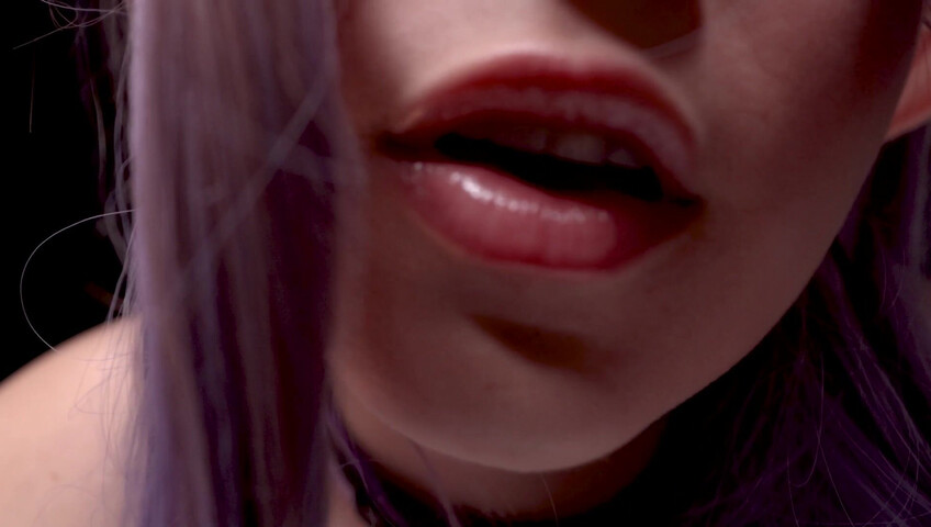 Maimy ASMR - Succubus Draining You POV, Kissing, Face Licking - maimynyan