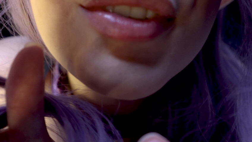 Maimy ASMR - Succubus Draining You POV, Kissing, Face Licking - maimynyan