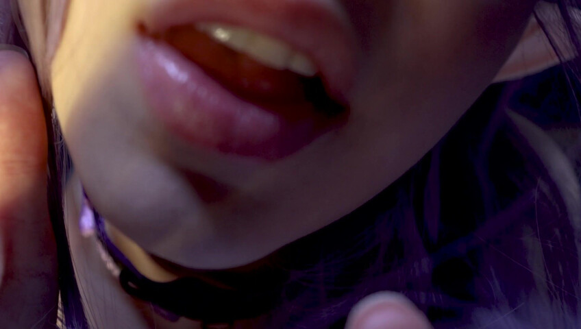 Maimy ASMR - Succubus Draining You POV, Kissing, Face Licking - maimynyan