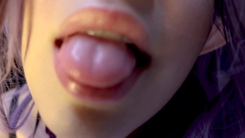 Maimy ASMR - Succubus Draining You POV, Kissing, Face Licking - maimynyan