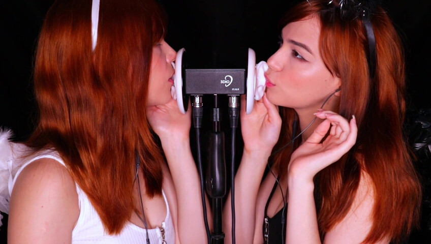 Maimy ASMR - Twin Angels Cleaning your Ears