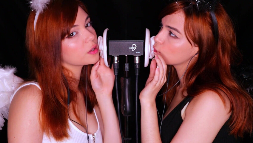Maimy ASMR - Twin Angels Cleaning your Ears