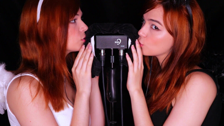 Maimy ASMR - Twin Angels Cleaning your Ears