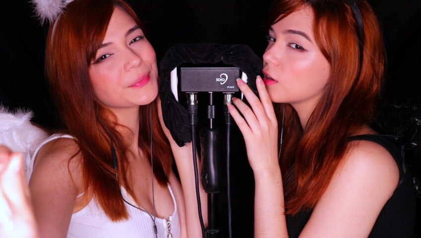 Maimy ASMR - Twin Angels Cleaning your Ears
