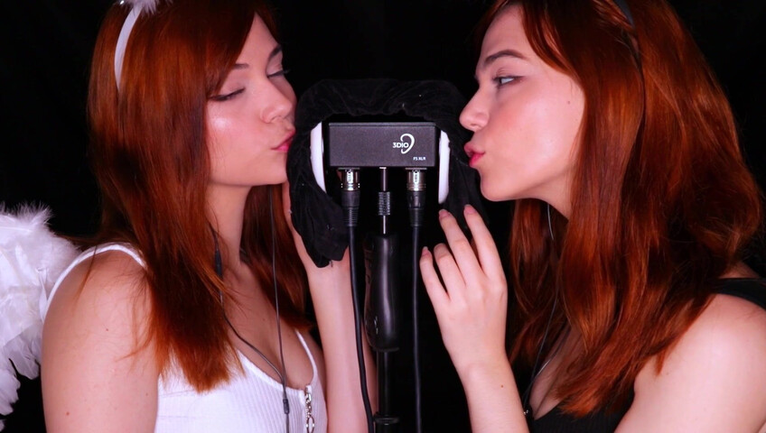 Maimy ASMR - Twin Angels Cleaning your Ears